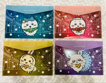 치이카와 x 세븐일레븐 오리지널 플랫 케이스 4종 세트