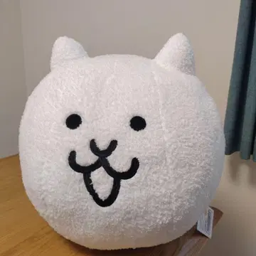 냥코 대전쟁 남코 캠페인 윈터 스타일 초 BIG 봉제 인형