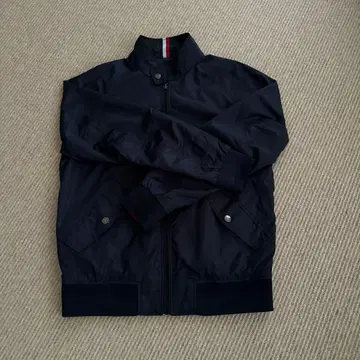 네이비 집업 자켓