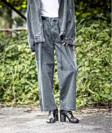 A.PRESSE 25SS 셋업 빈티지 자켓