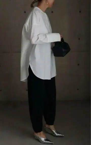 eLLa selectshop 니트 코쿤 팬츠