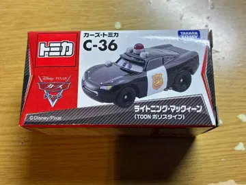 카즈 토미카 C-36 라이트닝 맥퀸 TOON 폴리스 타입