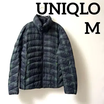 새상품급 UNIQLO 울트라 라이트 다운 타탄 체크 M