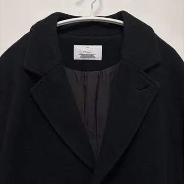 MY__ 원엘 1LDK 블랙 울 피코트