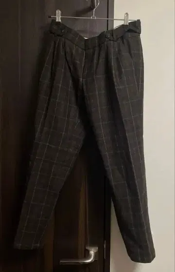 브룩스브라더스 BLACK FLEECE 체크 무늬 슬랙스 BB2