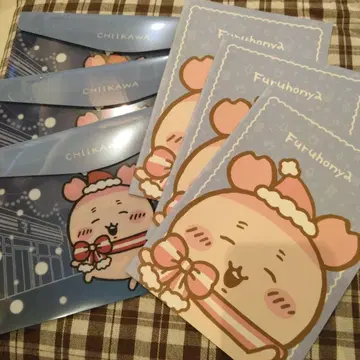 6개 카니짱 파일 노트 게 니 치이카와 (먼작귀) 헌책방 세븐일레븐