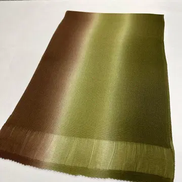 새상품 순수 실크 오비 장식 천  크레이프 원단 수제 염색 삼색