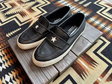 CONVERSE ADDICT ONESTAR LOAFER 가죽 블랙