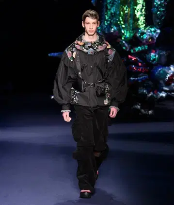 Anderssonbell puff sleeve harness jumper