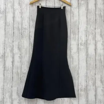 [ nairo ] 나이로 머메이드 스커트 블랙