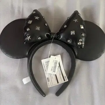 미니 마우스 스터드 부착 머리띠