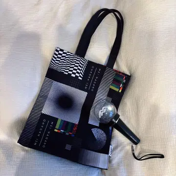 나가노 메이 비공개 in 무도관 굿즈 토트백 응원봉 2종 세트