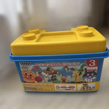 호빵맨 블록 세트 수납 박스 포함