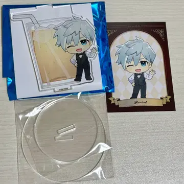 FGO HUB 콜라보 퍼시벌 아크릴 스탠드 특전 카드