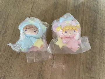 리틀트윈스타 키키라라 시크릿 키링 별하늘의 엔젤 세트