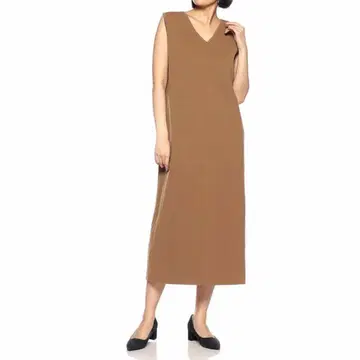 [ 새상품급 ] 바니스뉴욕 밀라노 리브 V넥 원피스