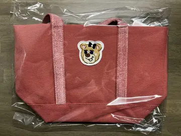 러브리 바이 페이러 올드 테디 와펜 토트백 핑크