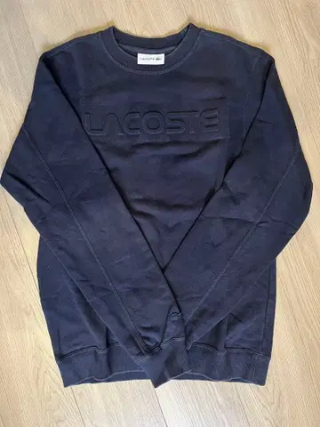 LACOSTE 네이비 트레이닝복 US S