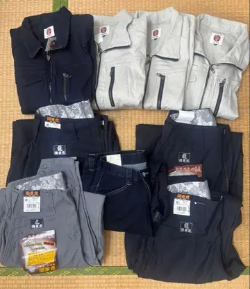 작업복 상하의 9세트