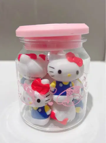 산리오 헬로키티 하라주쿠 한정판 츠메테네 피규어