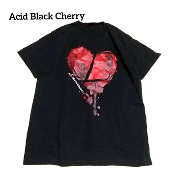 Acid Black Cherry 2015 L 투어 T셔츠 남성용 M