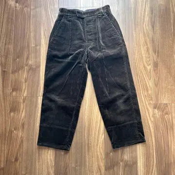 MHL 코듀로이 팬츠 브라운 사이즈 I