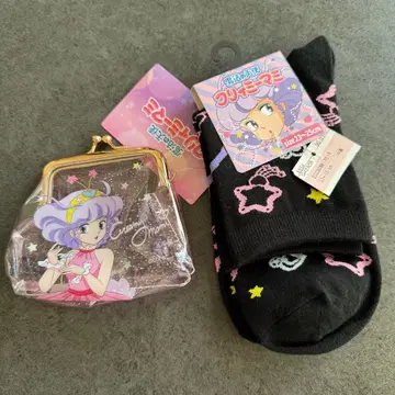 크리미마미 클리어 코인 케이스 & 크루 기장 양말