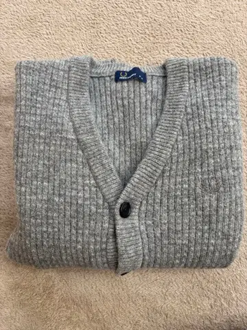 그레이 리브 가디건 M