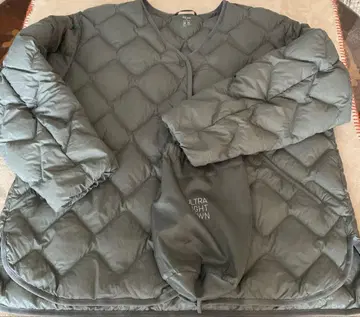 세탁 완료 수납 봉투 포함 유니클로 여성용 다운 자켓 릴랙스 XL