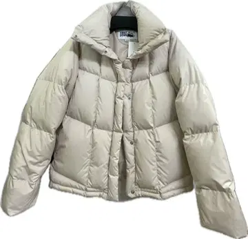 FIRST DOWN 베이지 다운 자켓 M 택 포함 새상품