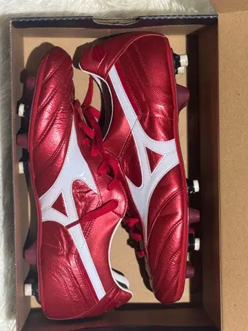 Mizuno 모렐리아2 축구화 레드 29.0cm
