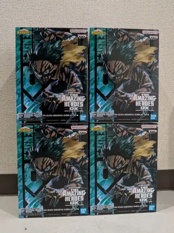 나의 히어로 아카데미아 히로아카 피규어 미도리야 이즈쿠 4체 세트