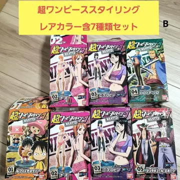 초 원피스 스타일링 WANTED편 피규어 전 7종