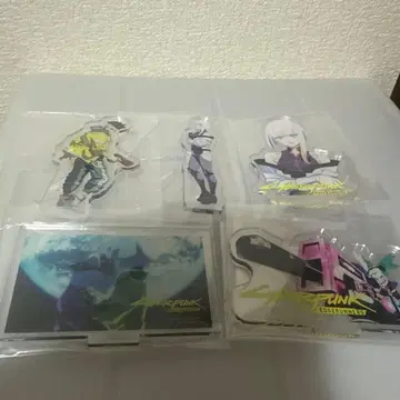 제일복권 사이버 펑크 D상 아크릴 스탠드 5종 루시 데이비드