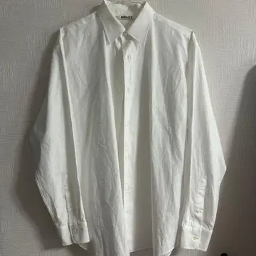 auralee 화이트 셔츠 사이즈 1