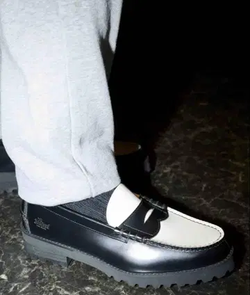 켄포드 파인슈즈 남성용 K005 탱크 밑창 로퍼