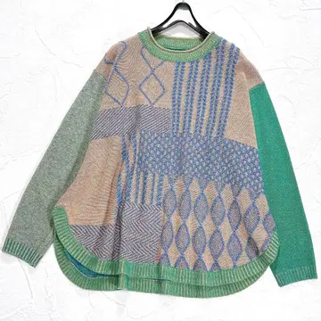 새상품급 2023년 큐브큐브 센소유니코 케이블 니트 튜닉