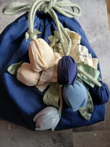 Potechino 튤립 모티브 복조리