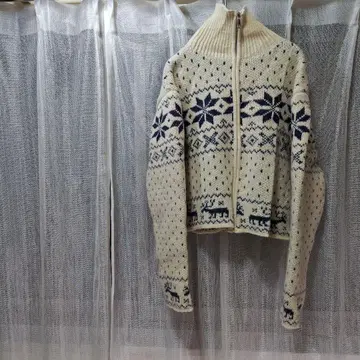 노르딕 지퍼 가디건