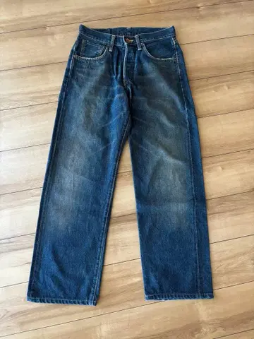 EDWIN 에드윈 505X 데님 청바지 버튼 플라이 29 x 34 적미