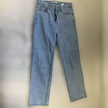 THERAW 스트레이트 데님 라이트 블루