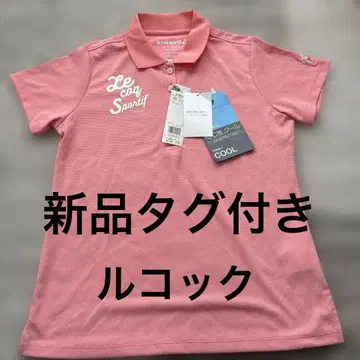 르 꼬끄 스포르티브 핑크 피케 셔츠