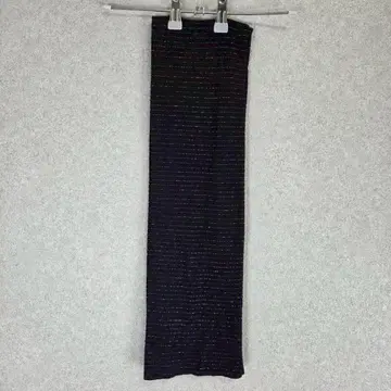 레어 RUDE GALLERY 보더 카스리 스트라이프 라메 블랙