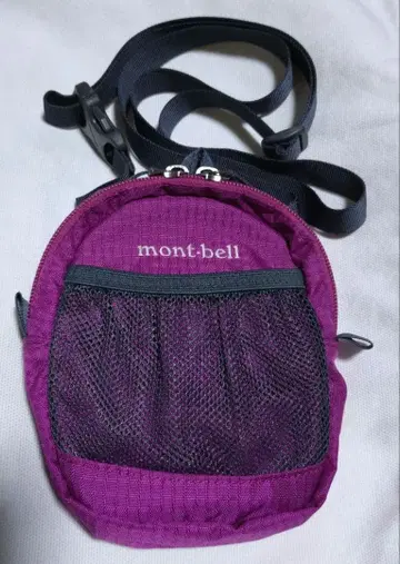 mont-bell 숄더 파우치 어태처블 파우치 퍼플