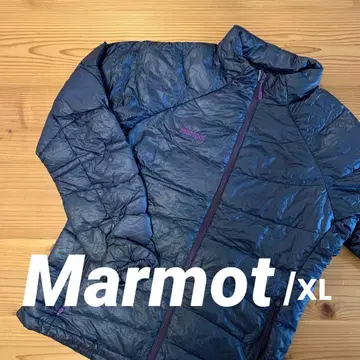Marmot/경량 다운 자켓/네이비