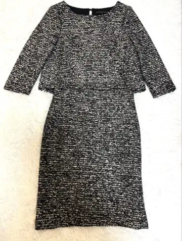 ANAYI 아나이 셋업 트위드 모헤어 혼방 38 고급 포멀