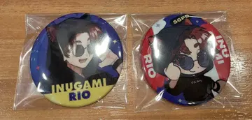 새상품 스트그라 SGPD 경찰 Buddy 캔뱃지 이누가미 리오