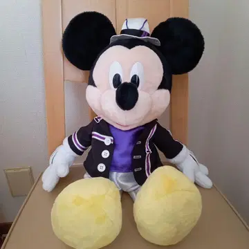 클럽 마우스 비트 미키 블랙 재킷 봉제 인형