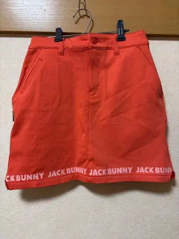 미사용 JACK BUNNY 오렌지 스커트 0
