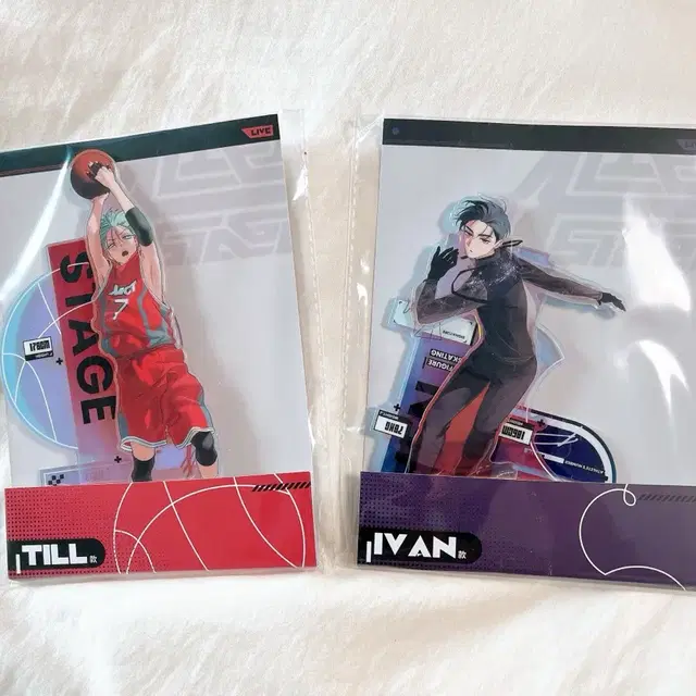 (미개봉) 에이스테 에일리언스테이지 중국 스포츠 팝업 이반틸 아크릴스탠드